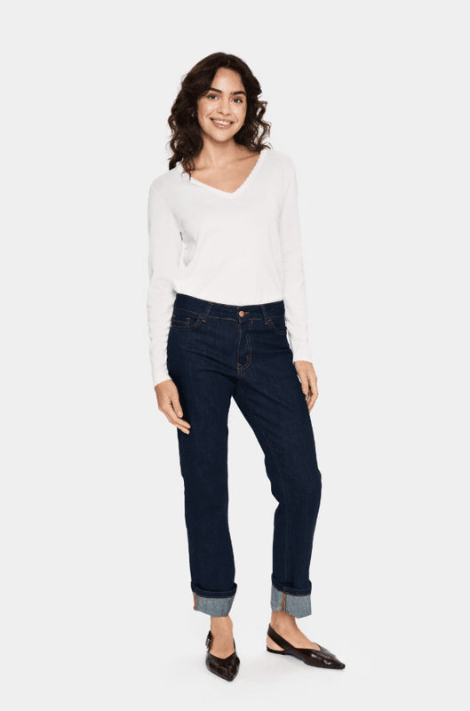 Saint Tropez - MilaSZ V-Pullover Ice