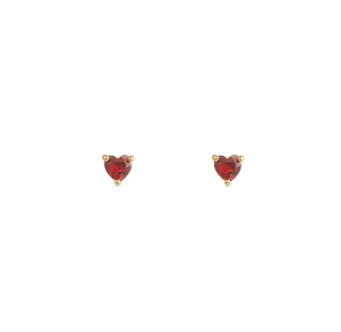 Hovedbilde Orelia - Crystal heart studs