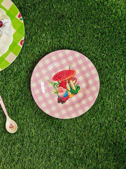 Hovedbilde Rice - Rund Asjett Gnome print