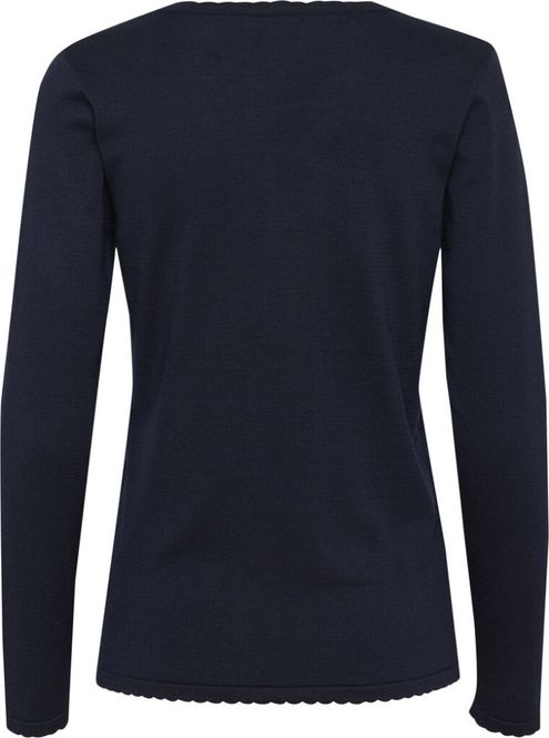 Hovedbilde Saint Tropez - MilaSZ LS V-Neck Pullover Navy