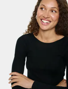 Hovedbilde Saint Tropez - GarimaSZ Wool LS Blouse Black