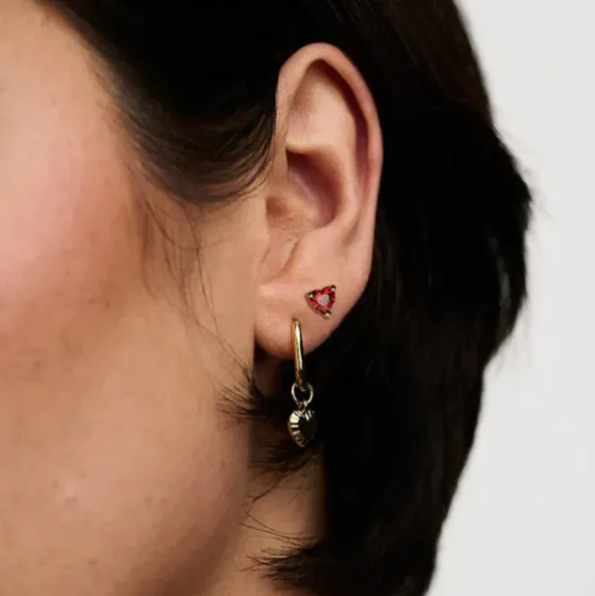 Hovedbilde Orelia - Crystal heart studs